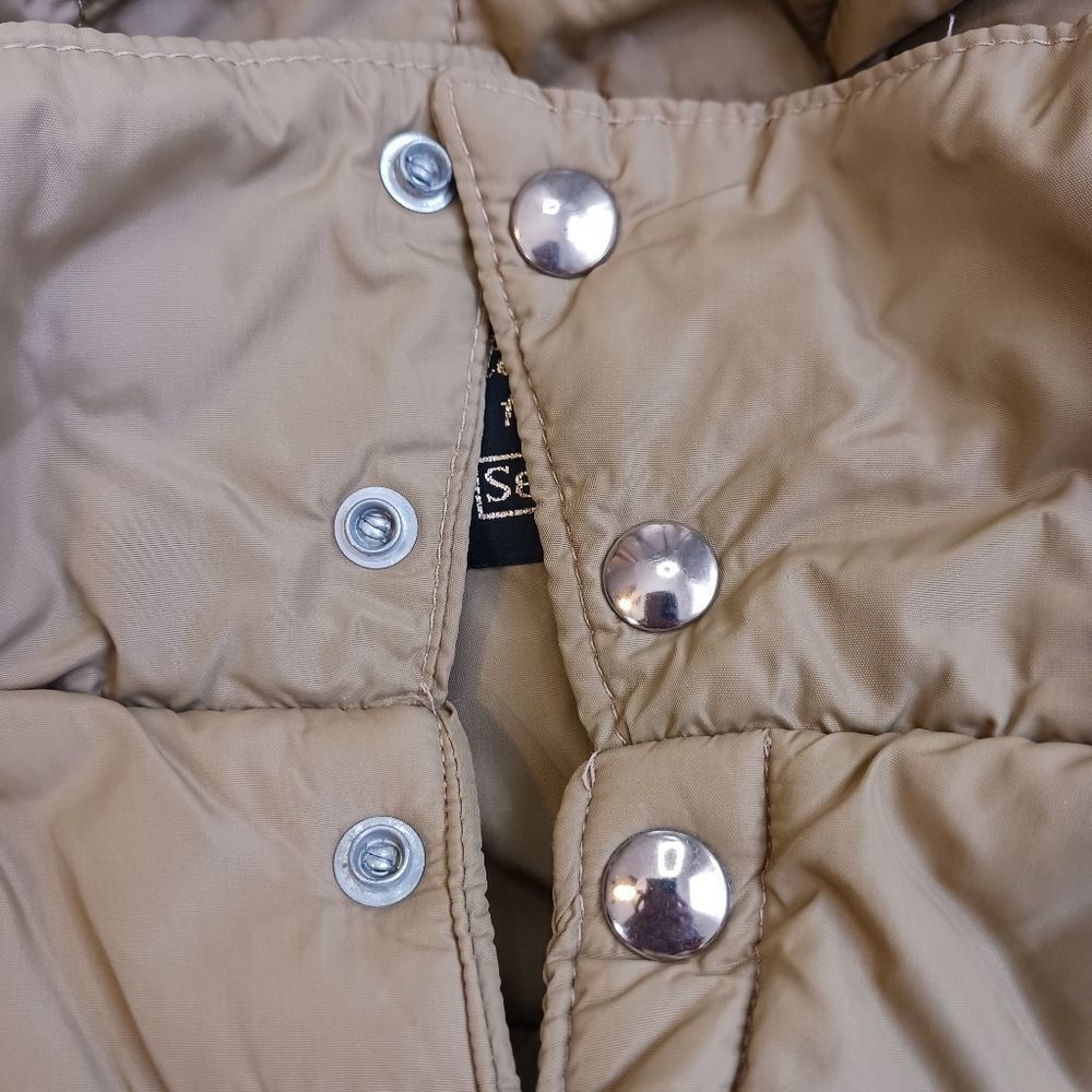 Vintage Sears Puffer Vest Snap Closure Western Ut… - image 7